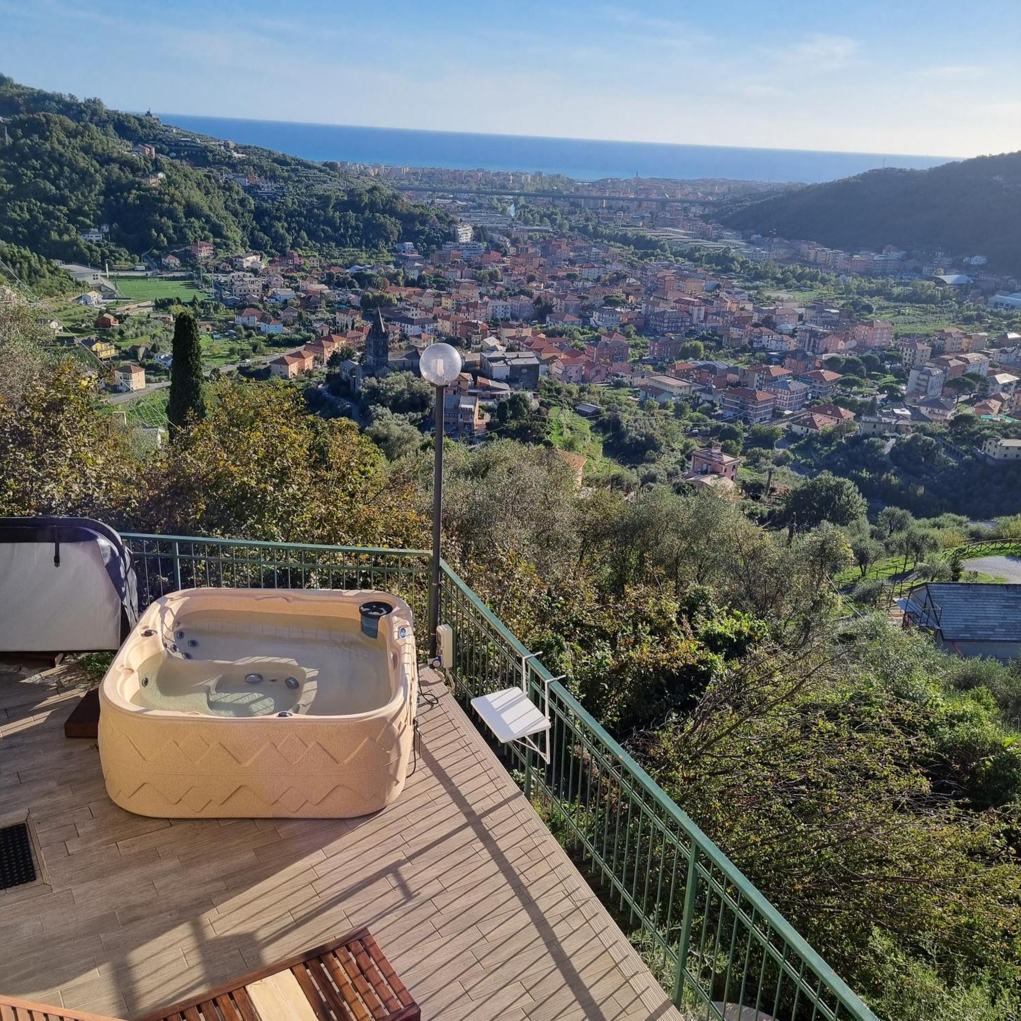 B&B La Terrazza Sui Fieschi Cogorno ภายนอก รูปภาพ